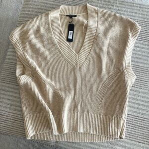 Banana Republic oversized sweater vest